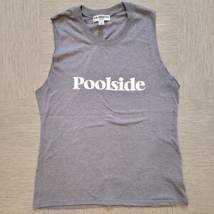 Gray Sleeveless 'Poolside' Top